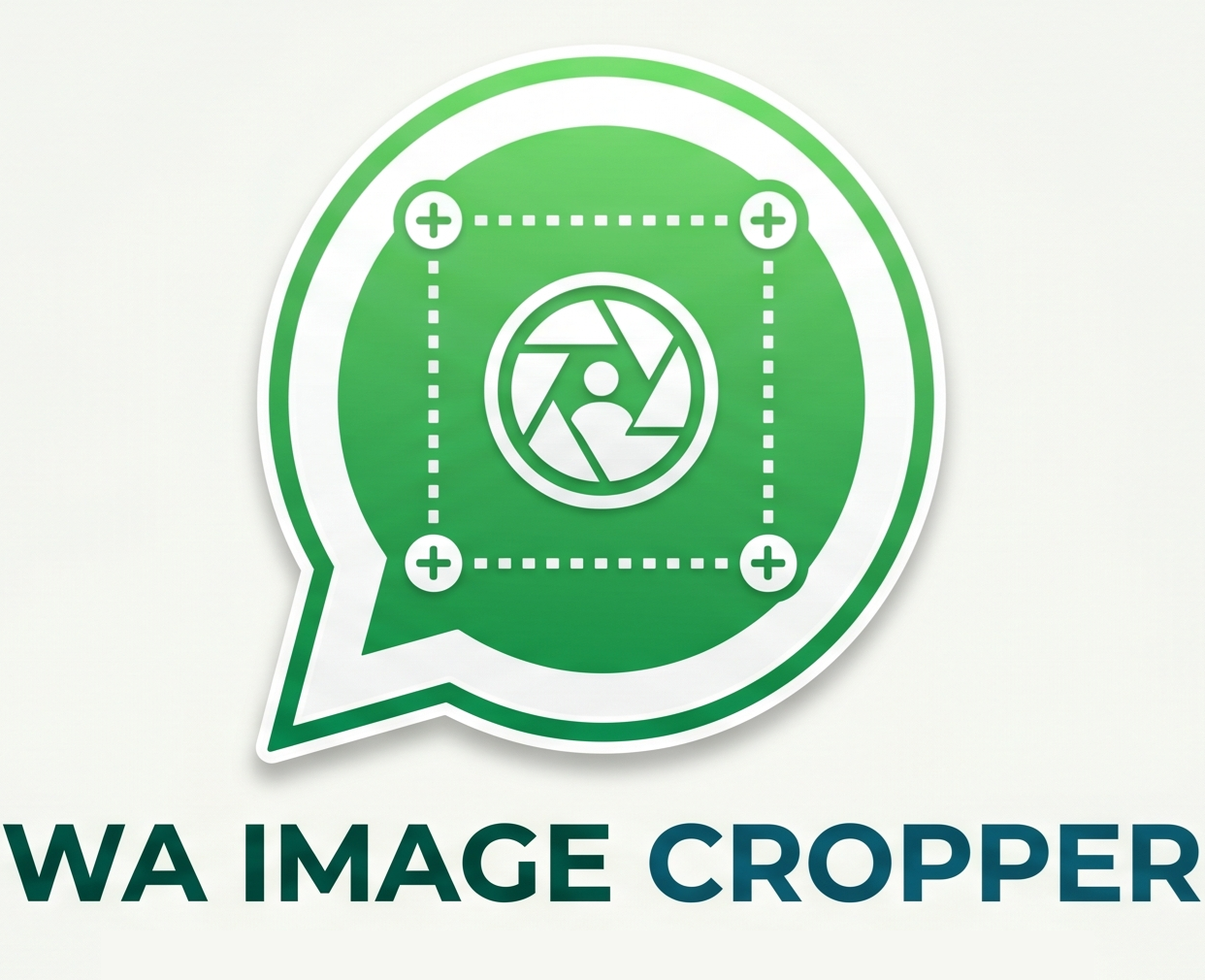WhatsApp Image Cropper Logo
